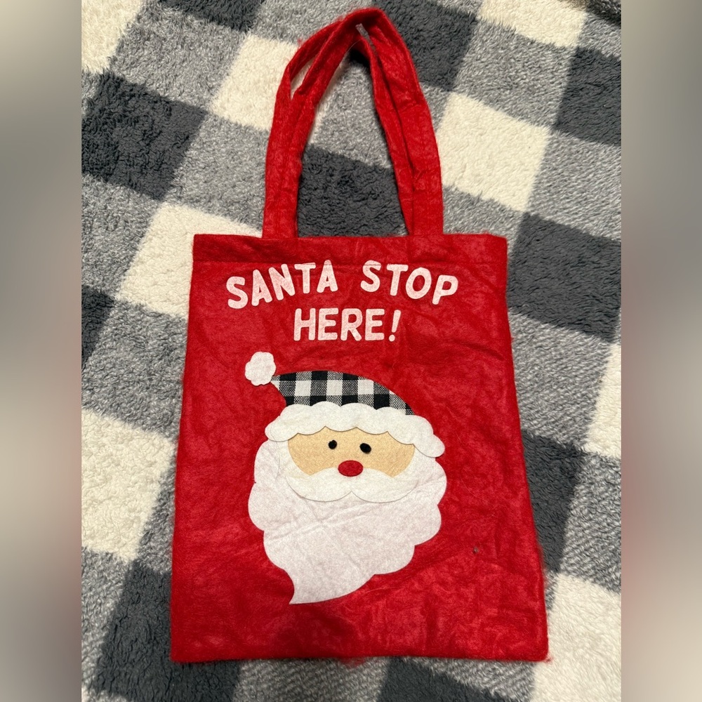 Red Santa Tote Bag